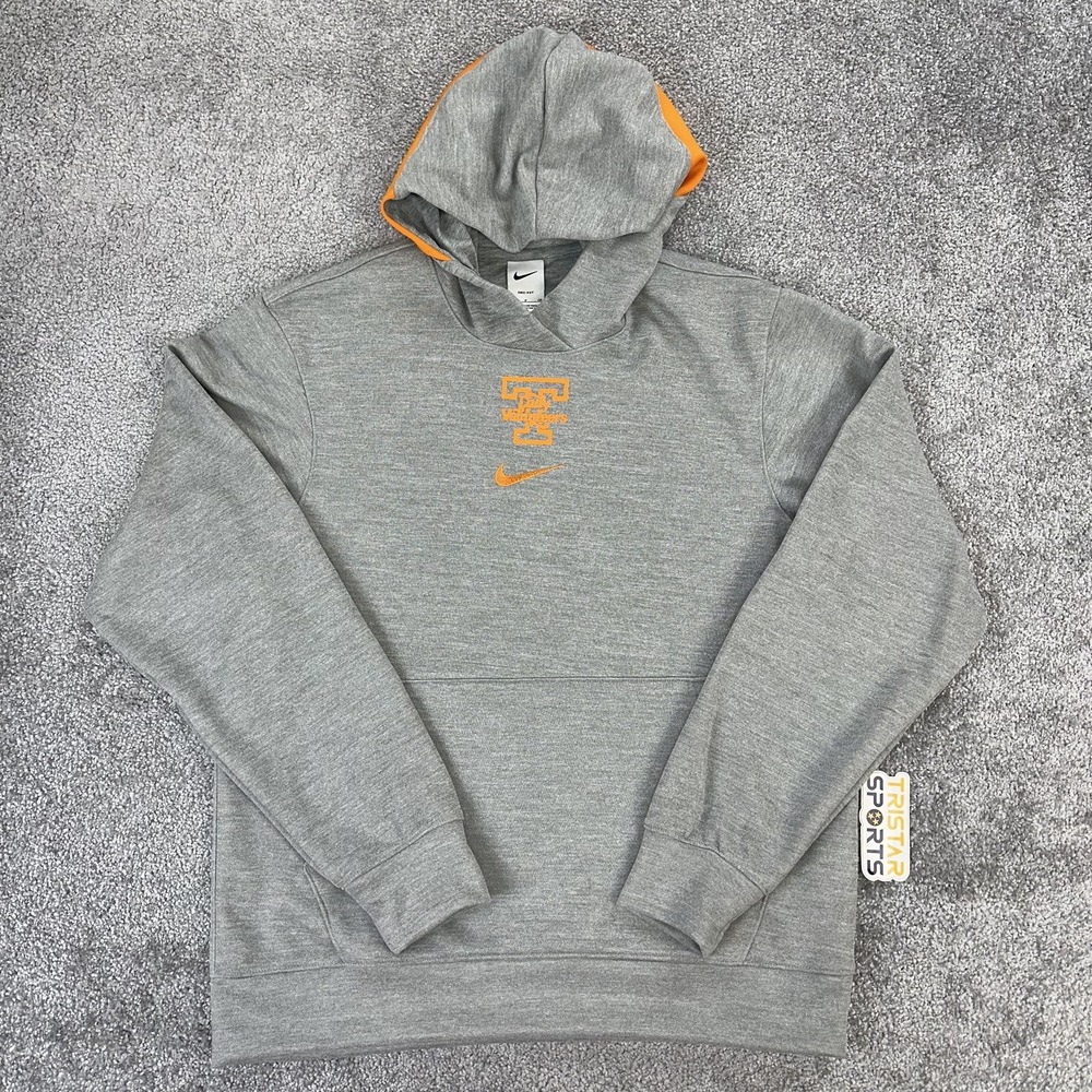 Tennessee Lady Volunteers Hoodie Mens Small Gray Nike PE Team Issue Vols